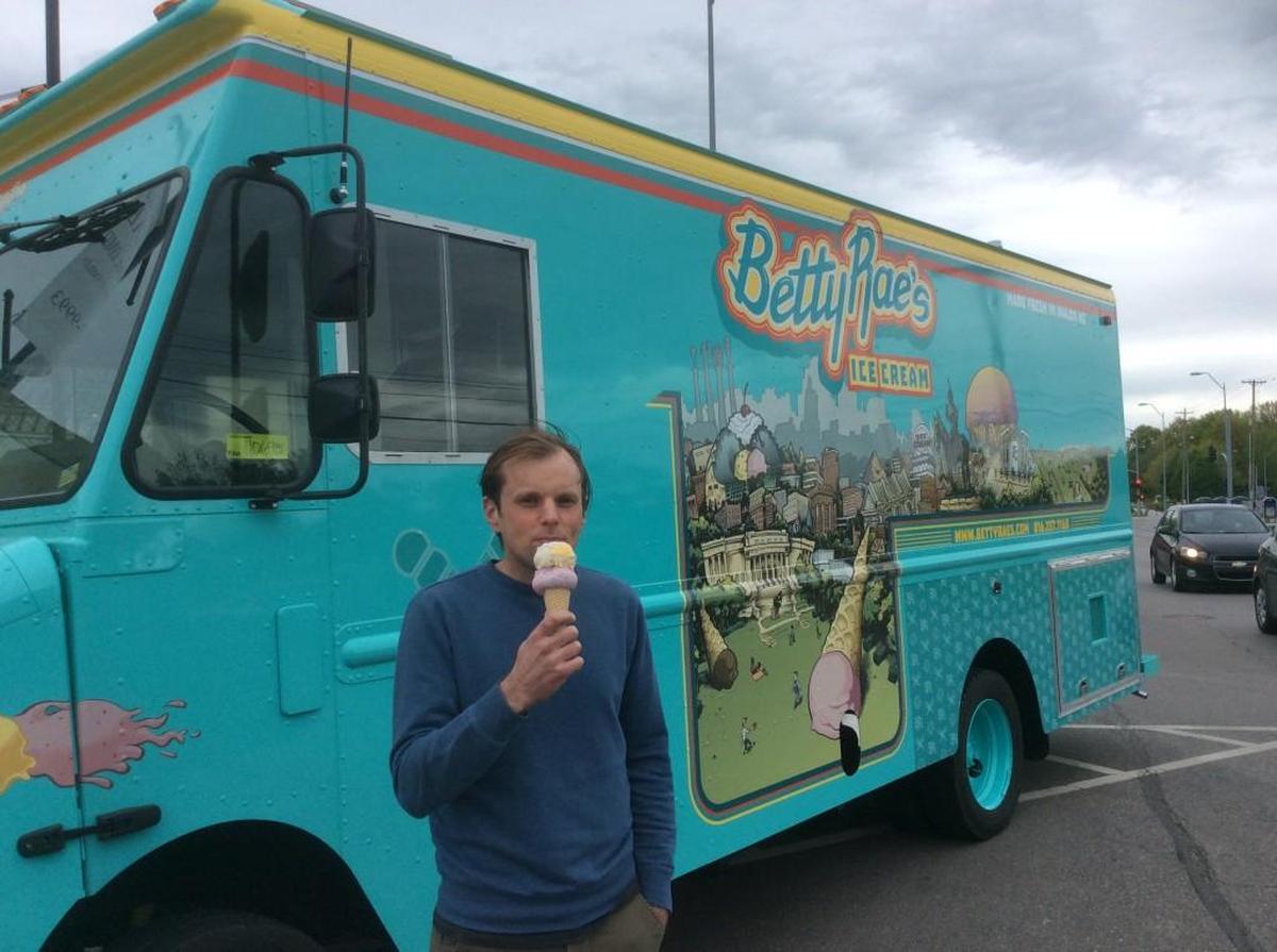 David Friesen purchased a former FedEx truck (circa 2000) and refurbished it to be the Betty Rae’s Food Truck. It’s busy catering private events.