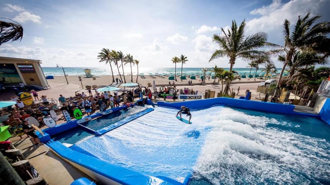 The FlowRider at Margaritaville in South Florida.