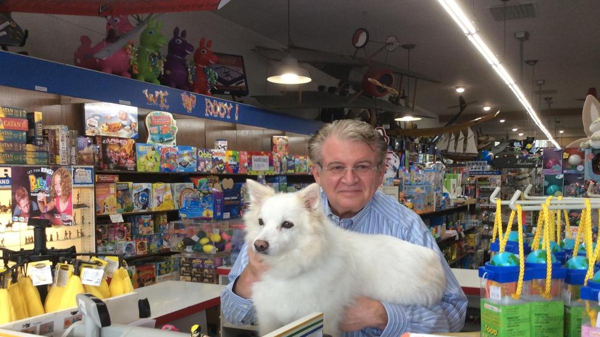 Jim Ward with Molly.