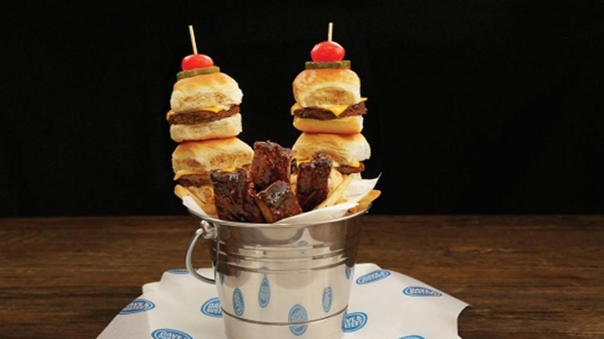Dave & Buster’s The Caveman Combo