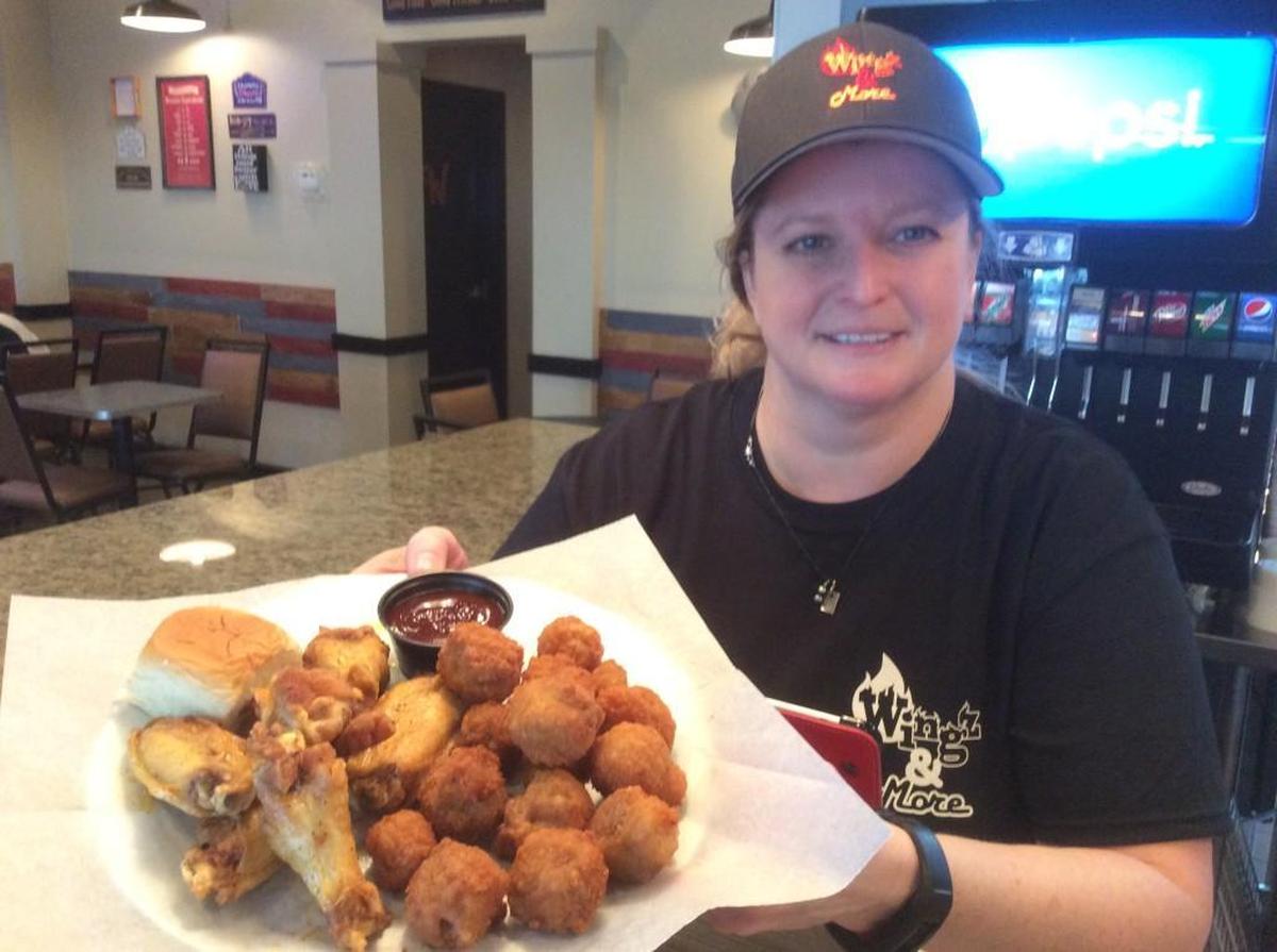 Katie Benner, partner in Grandview’s Wingz & More.