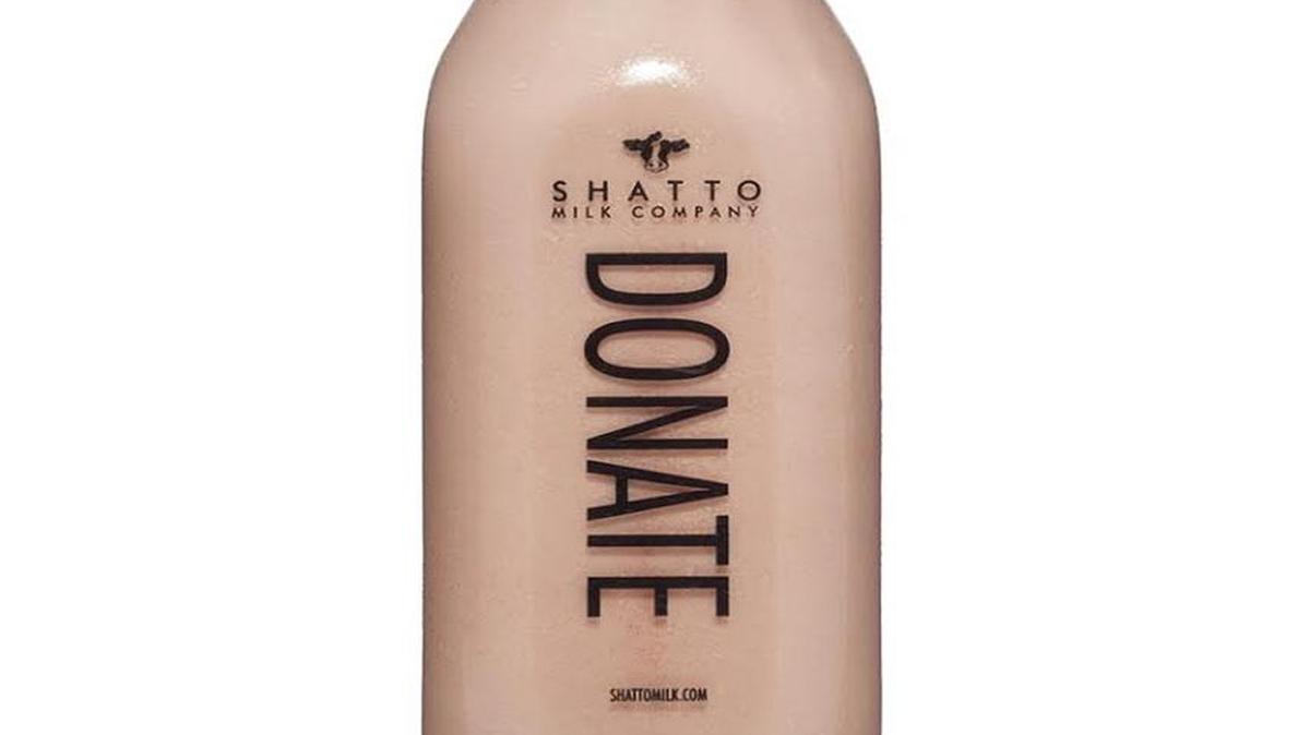 Shatto produced 8,000 chocolate peanut butter Donate bottles.