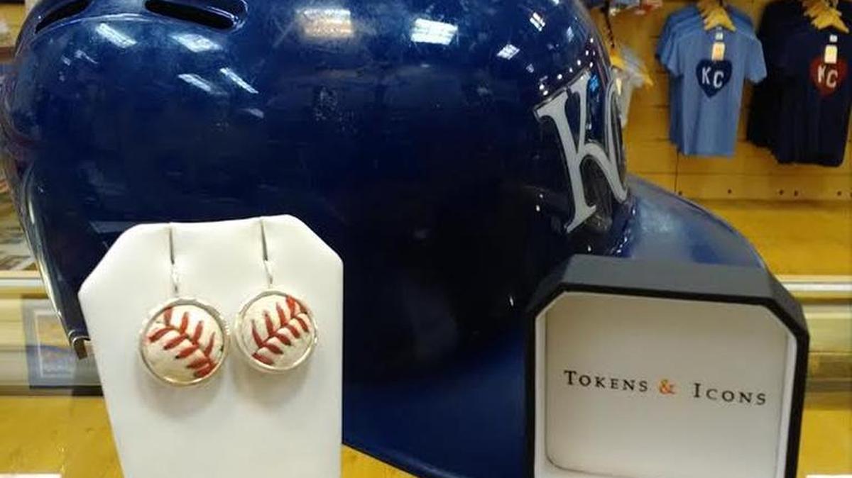 Jewelry by Tokens & Icons, in cooperation with Major League Baseball and the MLB Authentication program, is made from game balls.