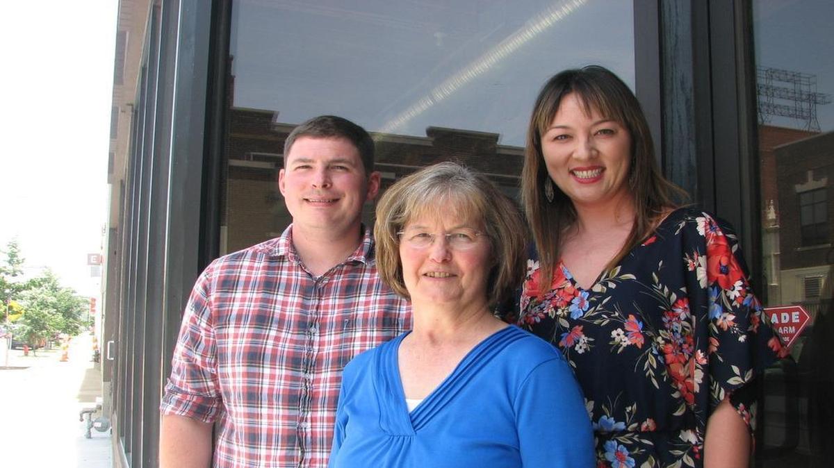 
James Lowery, Jeanne Hunt and Lindsay Clausen of KC Wineworks.
