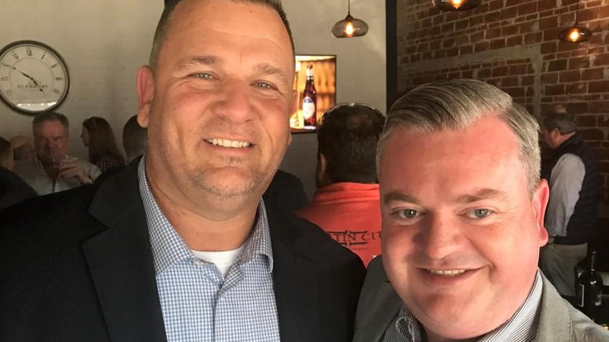 The Summit Group LLC, which is owned by Andy Lock (left) and Domhnall Molloy, was selected as Restaurateur of the Year by the Greater Kansas City Restaurant Association.