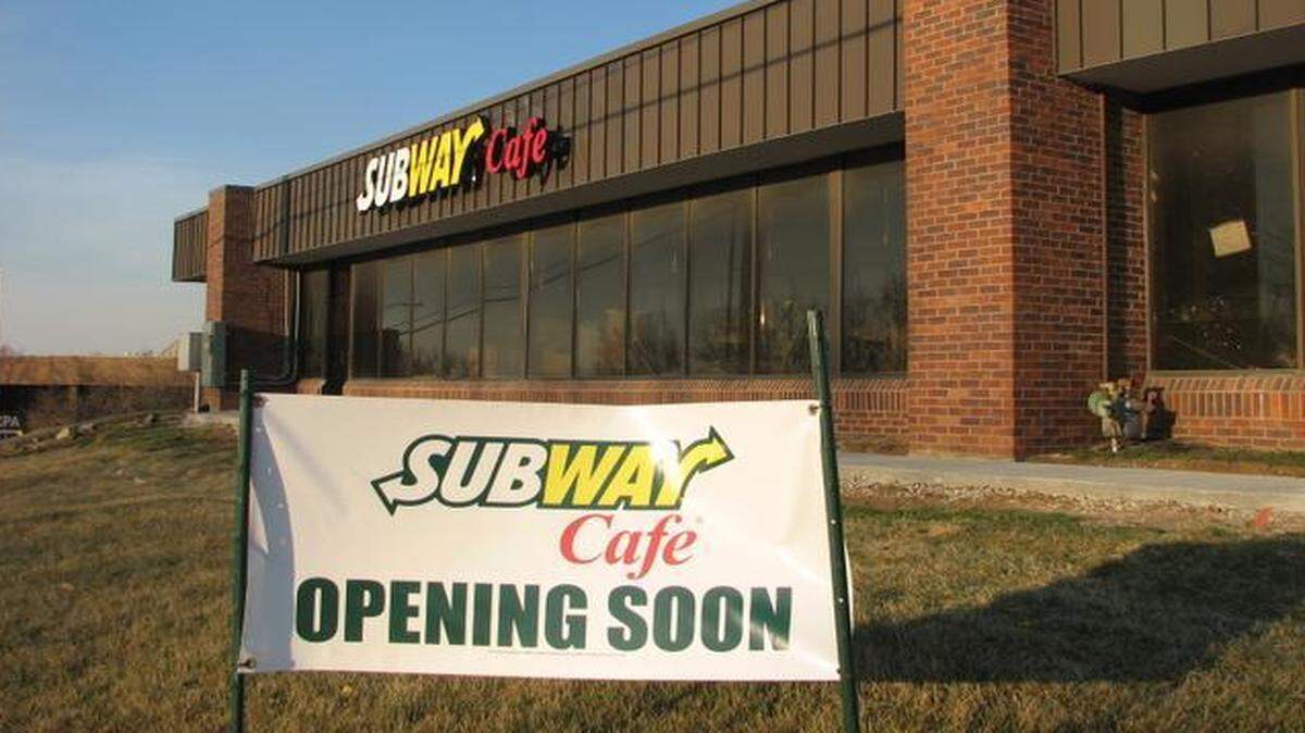 
A mid-April opening is scheduled for Overland Park’s new Subway Cafe.
