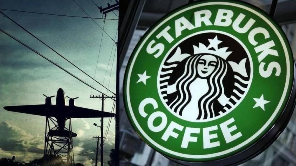 A Starbucks has opened just a tenth-of-a-mile from a Roasterie coffee shop in the Brookside neighborhood, pitting a chain against a homegrown company. This photo illustration includes photography from The Associated Press and R. Shawn Bohs.