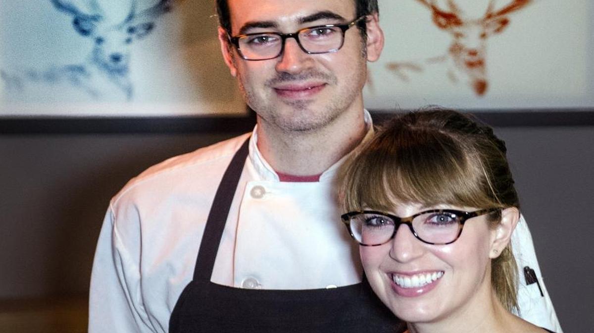 Nick and Leslie Goellner, owners of the new Antler Room, worked in restaurants around country and the world gaining the experience they needed to open their own place.