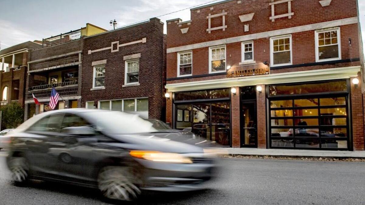 The Antler Room is located at 2506 Holmes St.