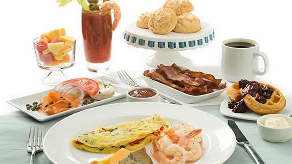 Some featured items on Bristol’s Sunday brunch.