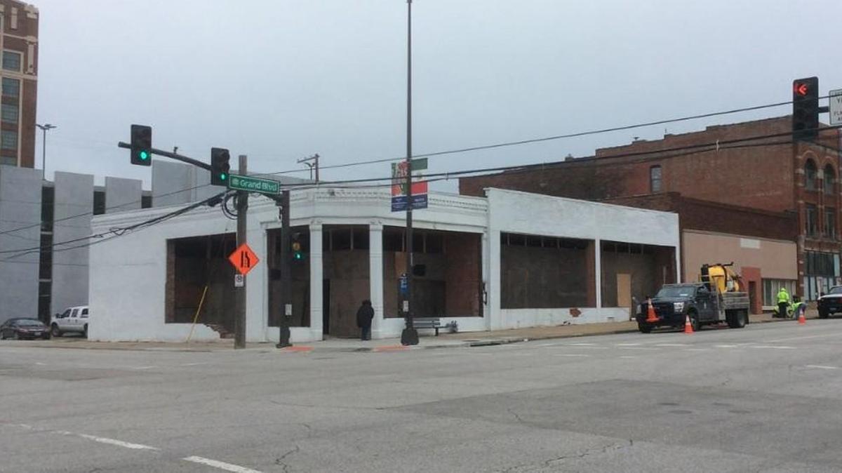 Developers are remodeling the former Bob Jones Warehouse building at 1834 Grand Blvd.