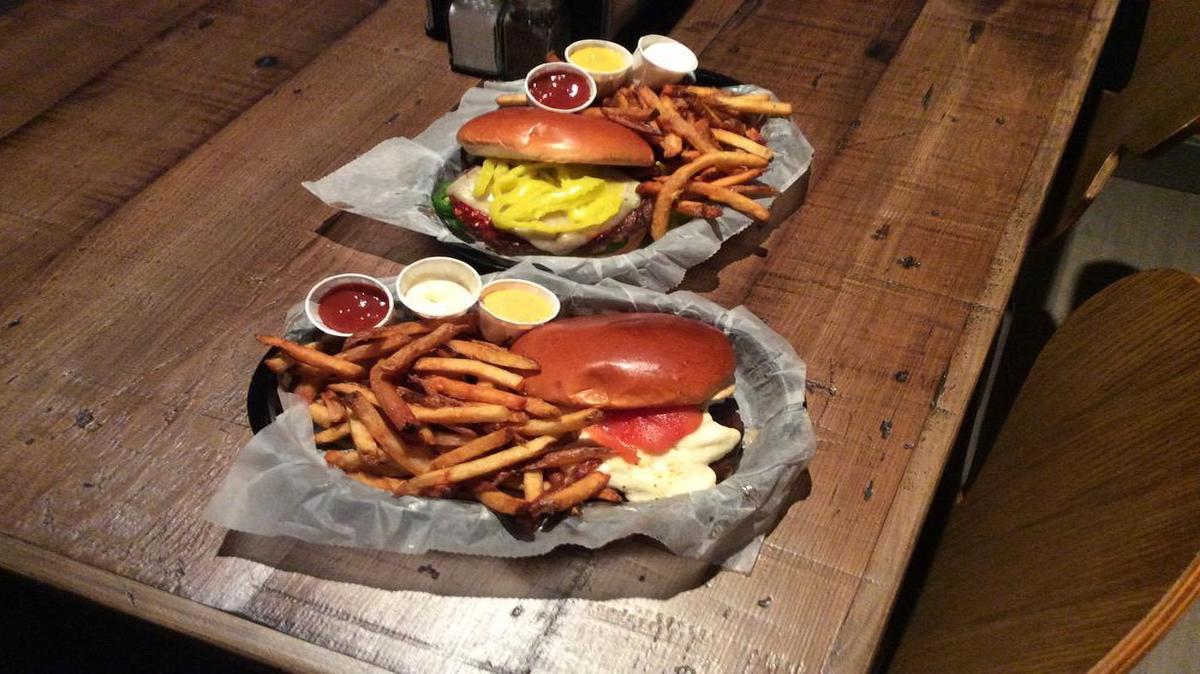 
Dempsey’s specializes in burgers.
