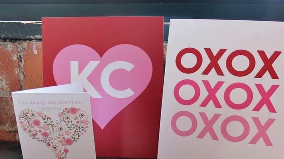 Valentine prints and cards at Restoration Emporium.