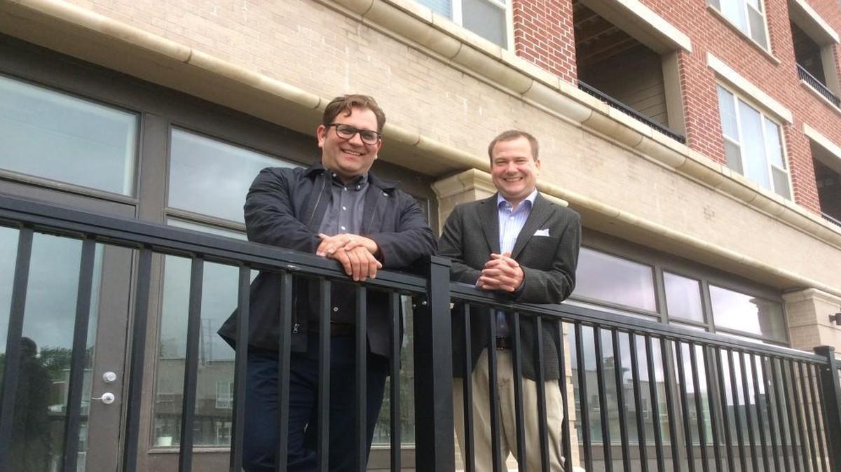 Dan Weber (left) and Nate Feldmiller will open Cafe Europa Union Hill.