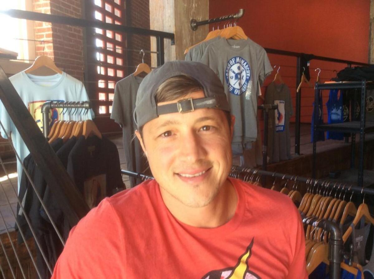Geoff Miles owner of the Kansas City Clothing Co.
