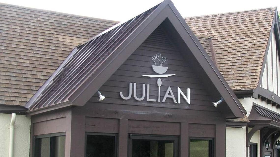 Julian restaurant closed at 6227 Brookside Plaza in early July.