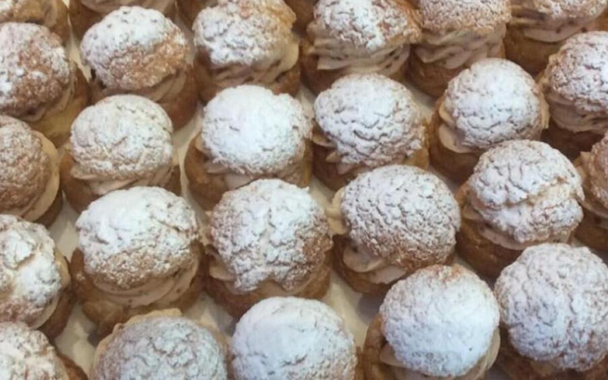 Aixois will offer profiteroles (choux pastry, vanilla ice cream, almonds and dark chocolate ganache) as a dessert selection during Kansas City Restaurant Week.