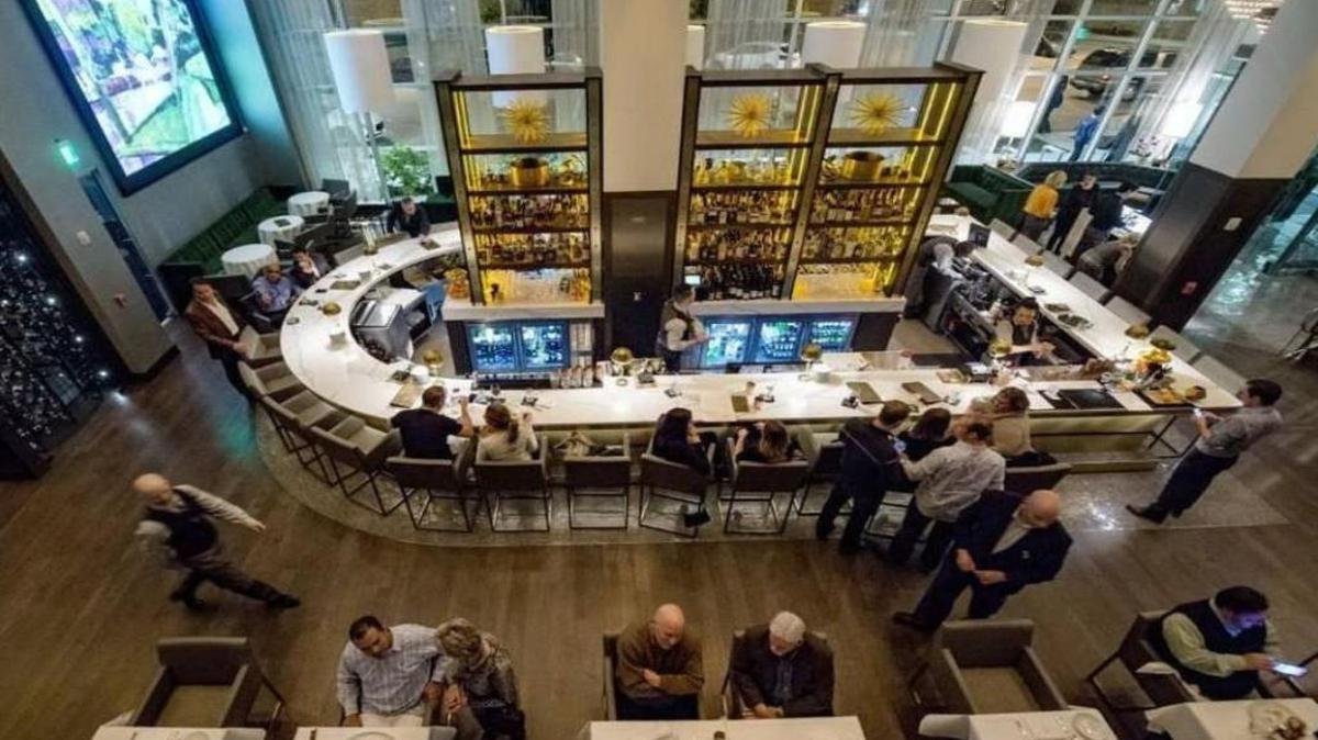 At 14,000 square feet, Stock Hill is one of the largest restaurants and bars in the metro area.
