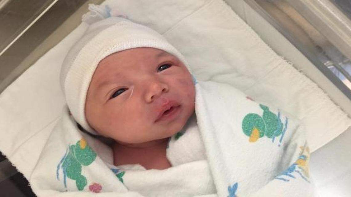 
Sprint CEO Marcelo Claure tweeted this photo of his new daughter, born Friday morning in Kansas City according to his account on Twitter.
