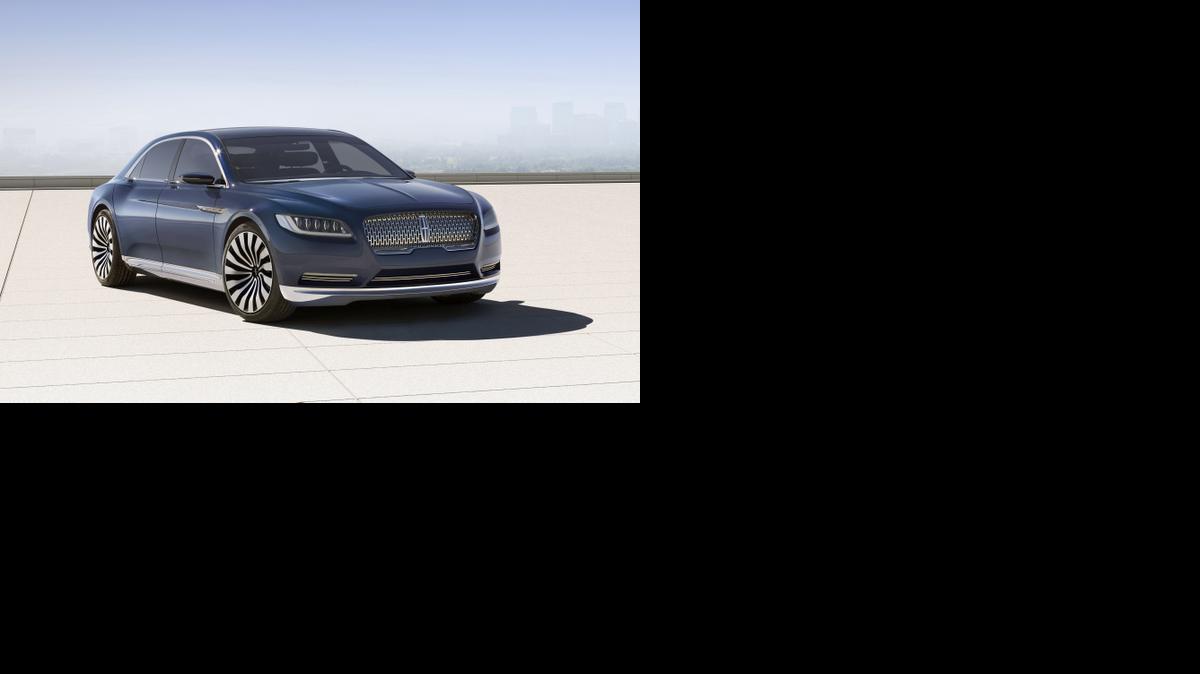 
This product image provided by the Ford Motor Co. shows the new Lincoln Continental concept.
