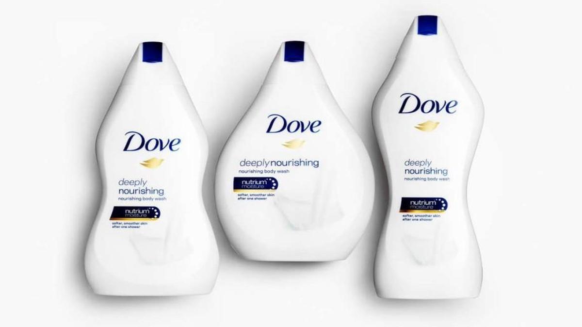 Dove has released limited-edition “Real Beauty Bottles” for its body wash that are shaped like different body shapes. They’re only available in the United Kingdom.