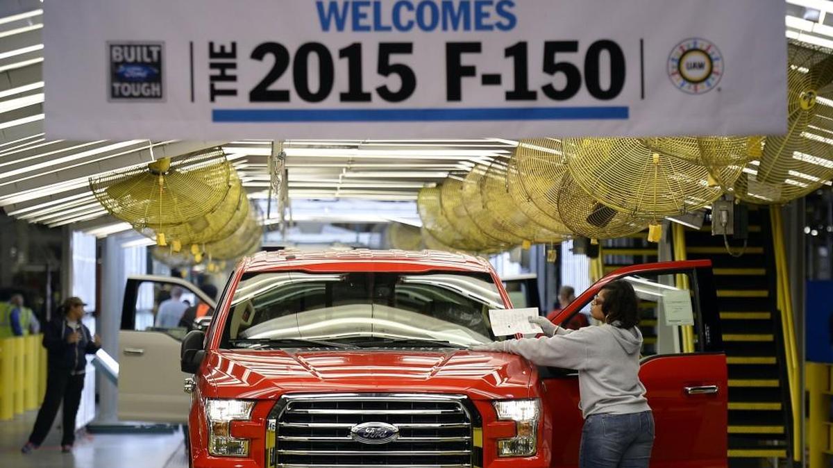 UAW workers at Ford’s Claycomo plant rejected a tentative labor agreement. Ford’s Kansas City Assembly Plant makes the company’s best-selling F-150 truck.