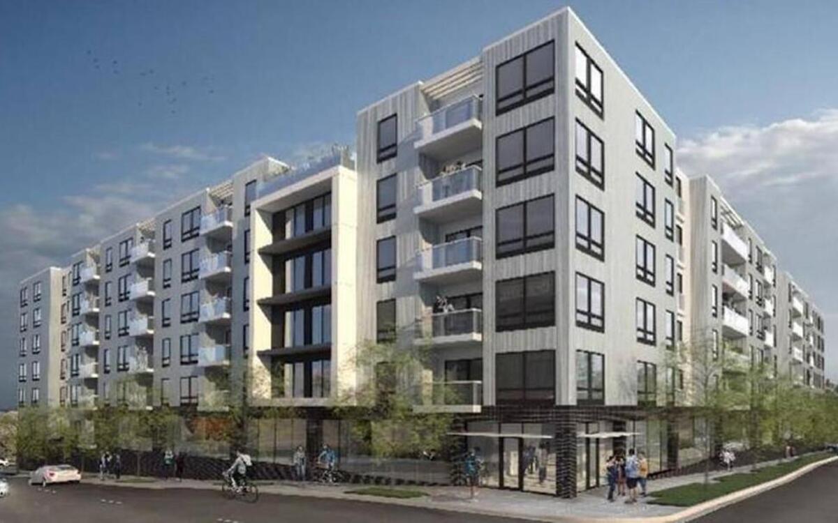 An apartment complex is proposed for Broadway and West 19th Terrace. The project received rezoning approval Tuesday.