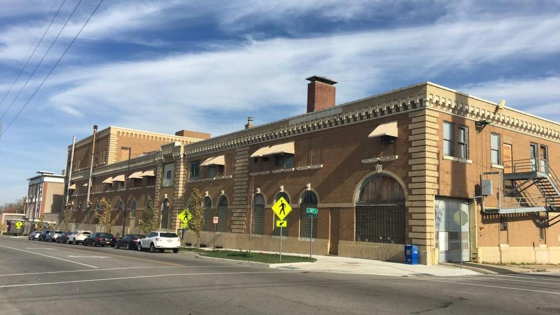 The former Wonder Bread building on Troost