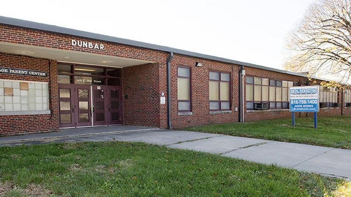The former Dunbar School, 5419 E. 36th St., was part of the Kansas City Public Schools repurposing program for closed school buildings.