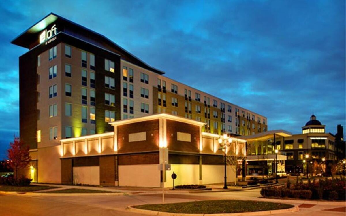 The Leawood Aloft Hotel at 11620 Ash Street.