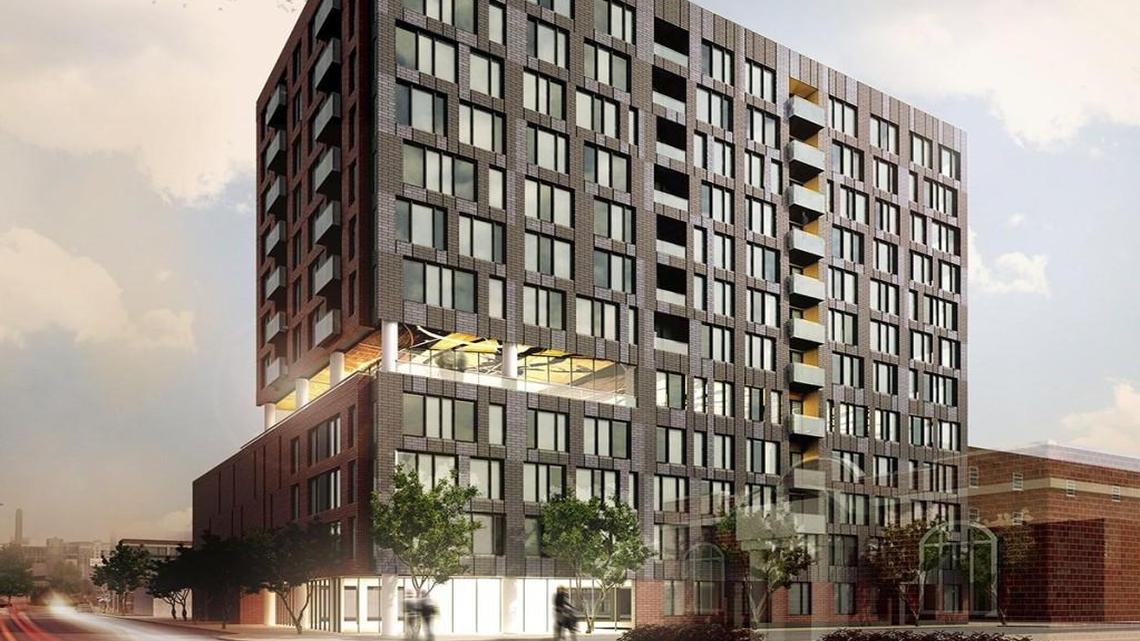 Arterra, a proposed 12-story apartment project in the Crossroads, is back on track.