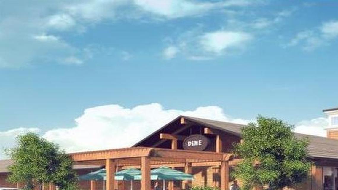 
Board members of Kansas City’s Planned Industrial Expansion Authority approved property tax abatement for the proposed renovation of the Red Bridge Shopping Center, seen here in a rendering.

