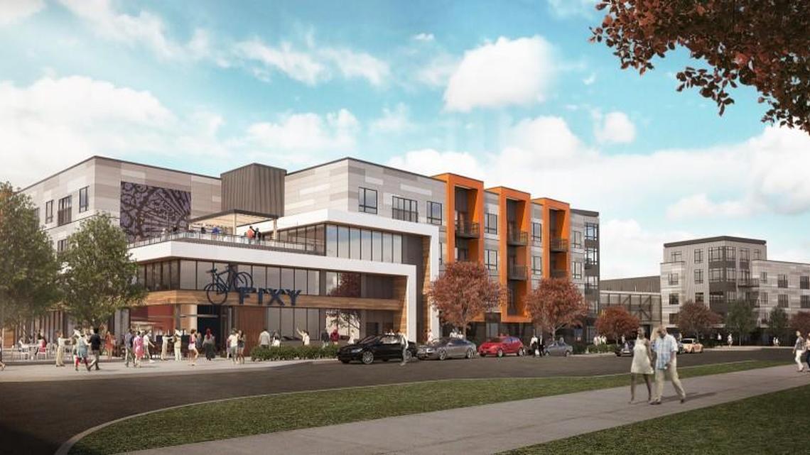 A mixed-use apartment and retail project is planned for Kansas City’s Berkley Riverfront Park, with occupancy expected in mid 2018.