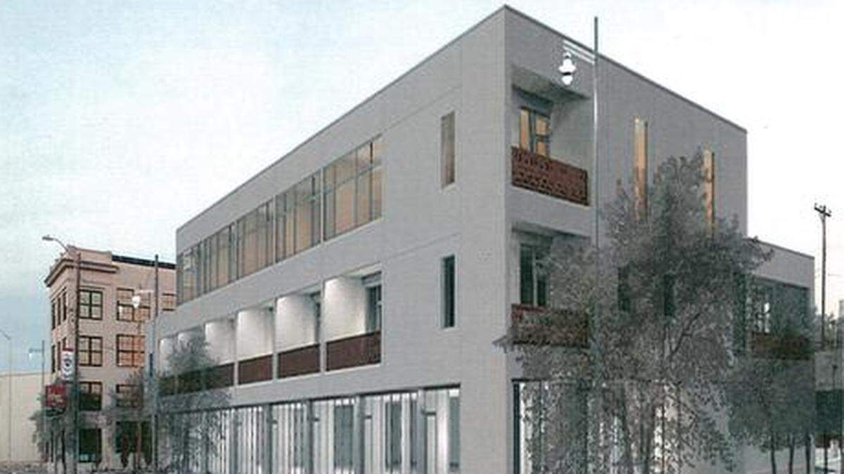 
A new apartment building at 1515 Genessee St. is expected to look like this.
