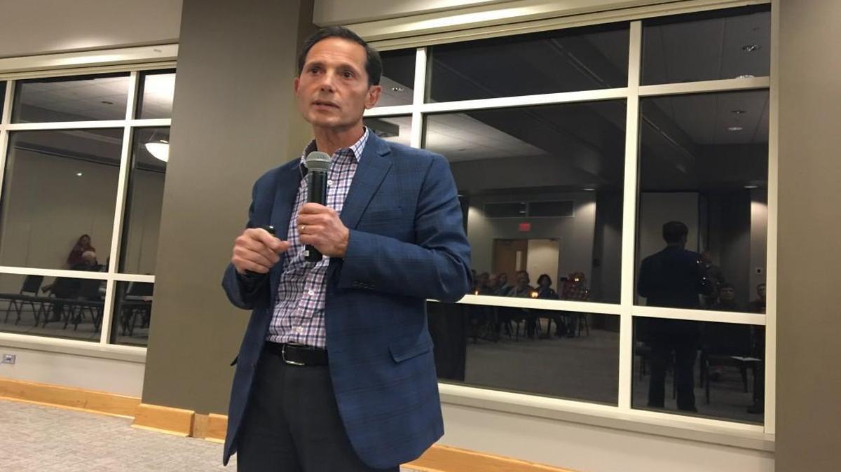 Mission Gateway developer Tom Valenti told the Mission City Council that he hopes to get construction going on the first phase of the project in March.