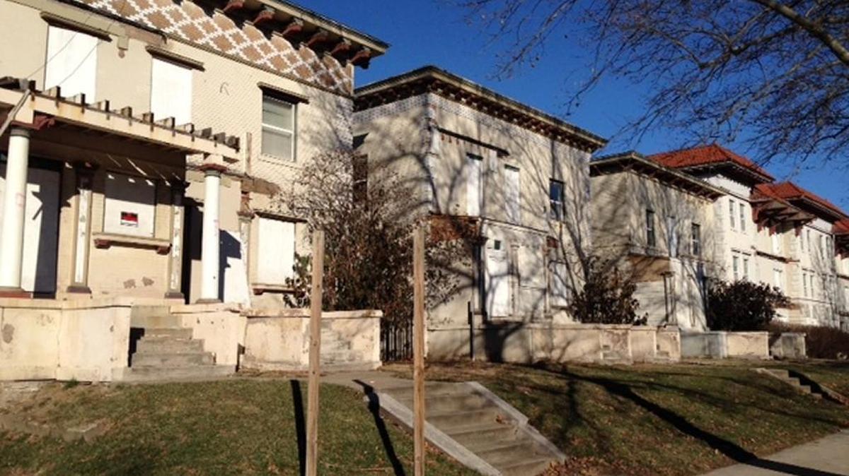 Vacant buildings in the 100 block of West Armour Boulevard are expected to get city funds to help MAC Properties add to its row of renovated historic apartment buildings in midtown Kansas City.