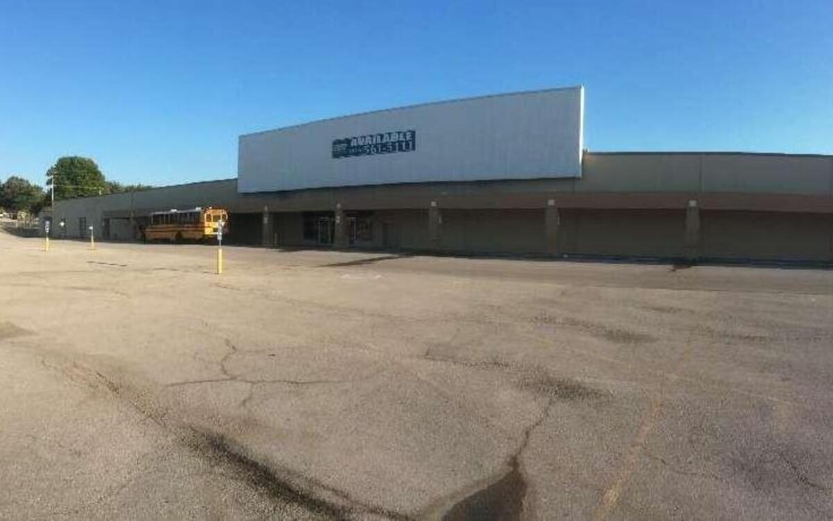 The former Kmart store at Shawnee Mission Parkway and Antioch Road in Merriam.