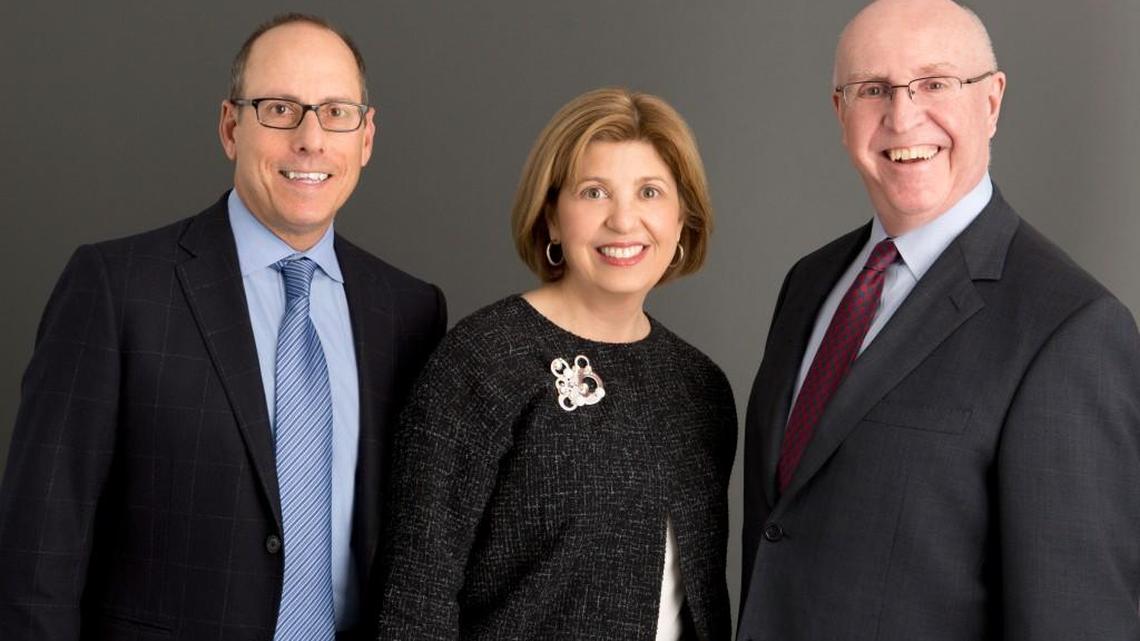 William Gautreaux, Sandy Price and John Murphy (left to right) will be co-chairs this year for the KC Rising collaboration focused on improving Kansas City’s competitiveness with peer cities.
