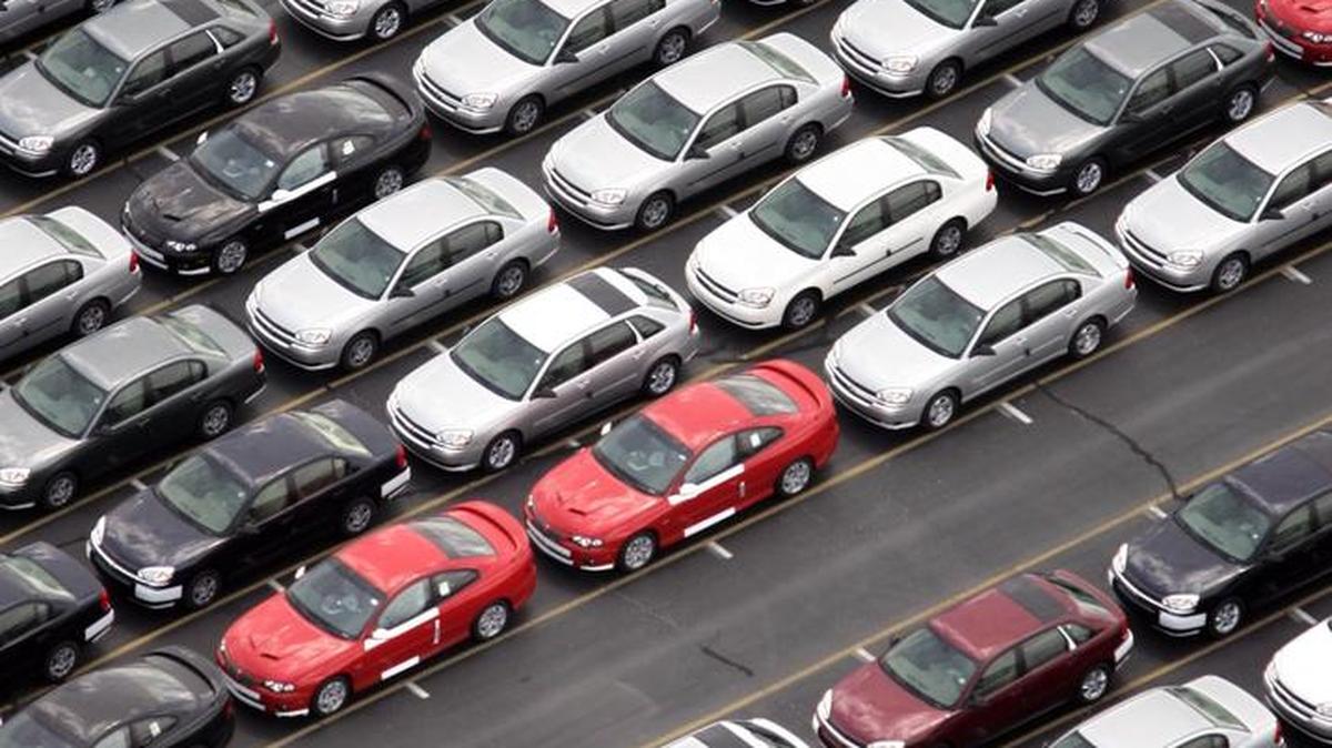 
Challenge Manufacturing makes welded assemblies and other engineered metal products for the General Motors Fairfax assembly plant in Kansas City, Kan. Here are cars outside the Fairfax plant.


