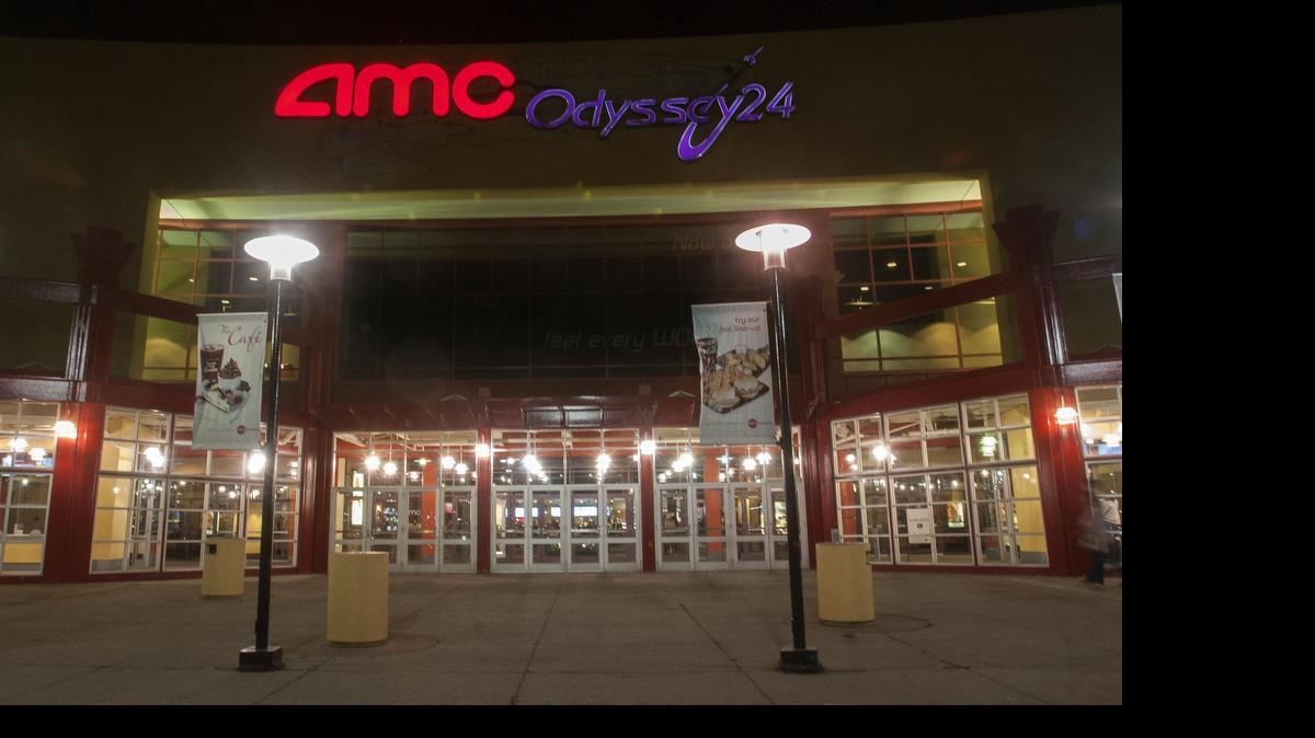 
The AMC Barrywoods 24 movie theater complex in the Edgewood Shopping Center.
