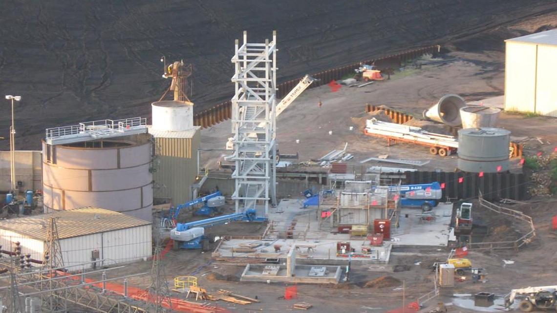 The Lawrence Energy Center in Lawrence is one facility being considered for closure if Great Plains Energy buys Westar Energy.