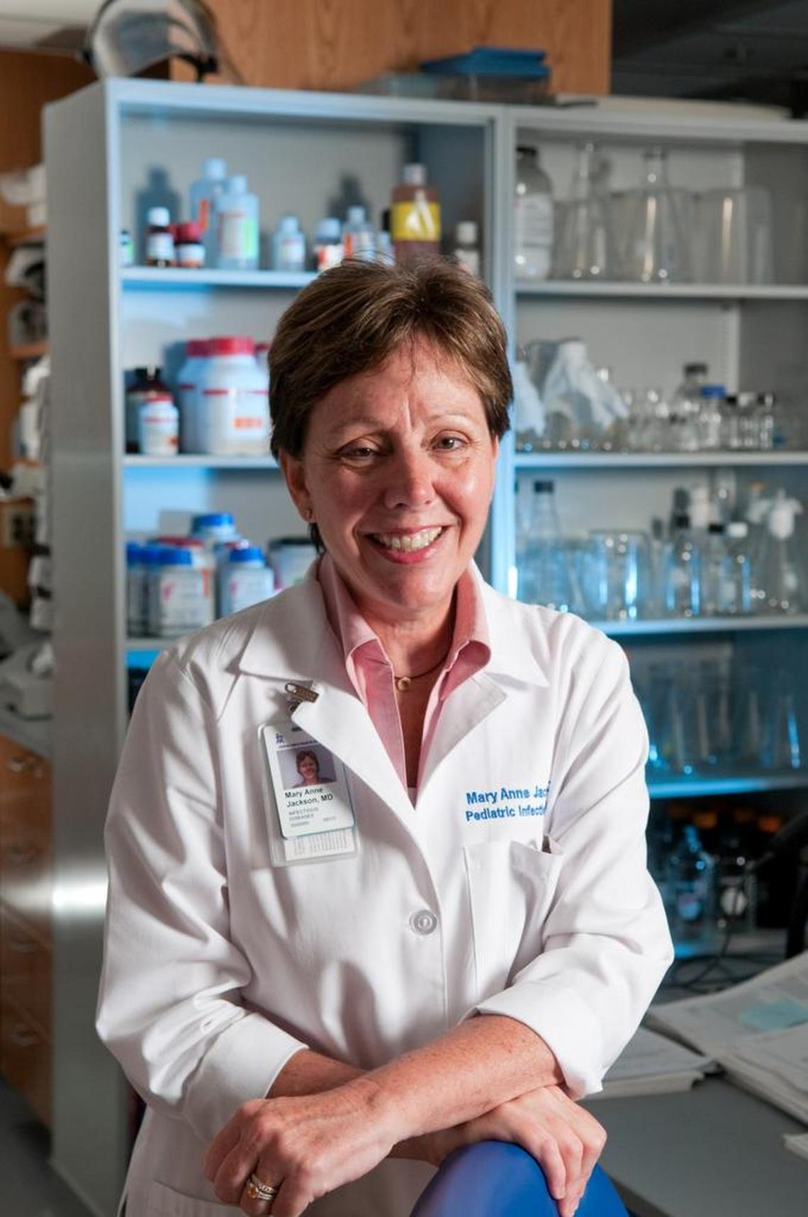 Mary Anne Jackson is chief of the pediatric infectious diseases section at Children’s Mercy Hospital.