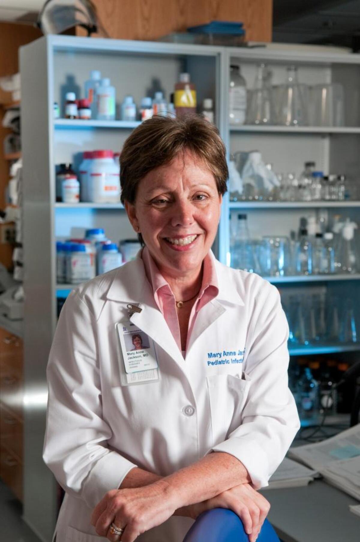 Mary Anne Jackson is chief of the pediatric infectious diseases section at Children’s Mercy Hospital.