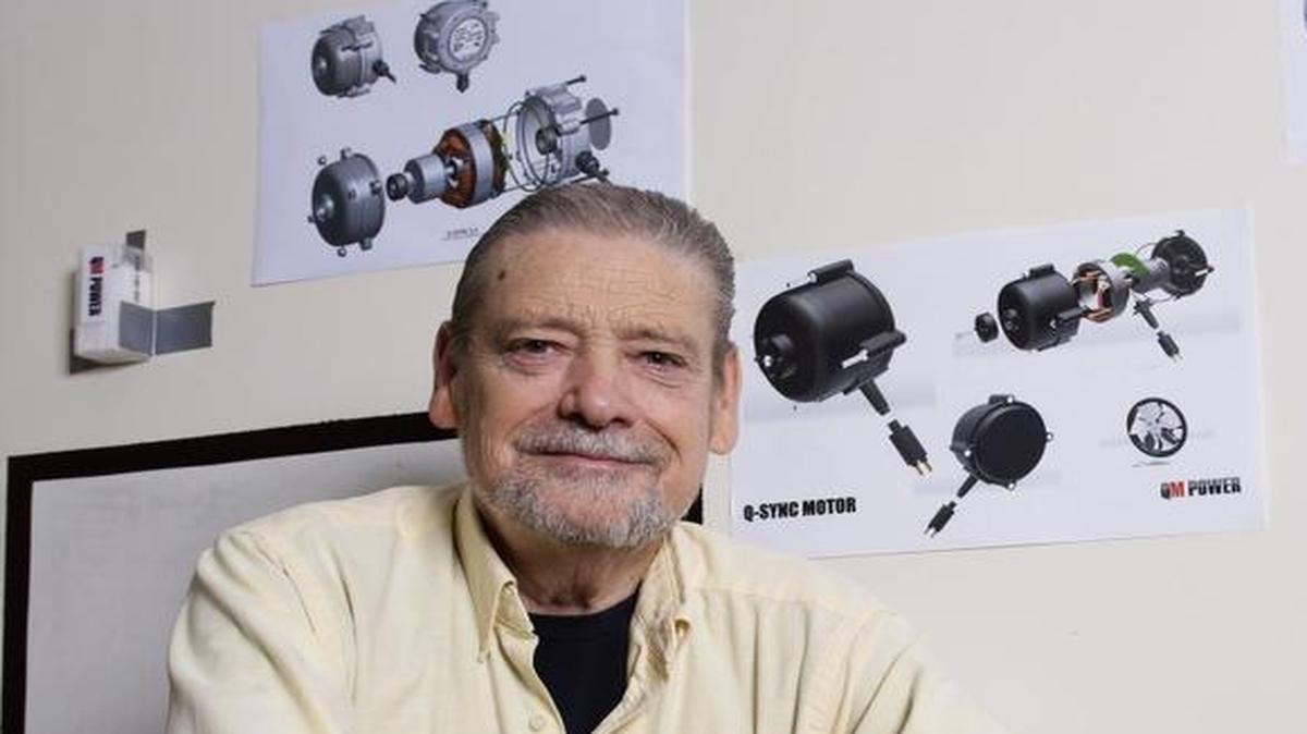 
Joe Flynn, co-founder and chief technology officer of QM Power, calls the Q-Sync motor “one of the coolest things” he’s ever designed.


