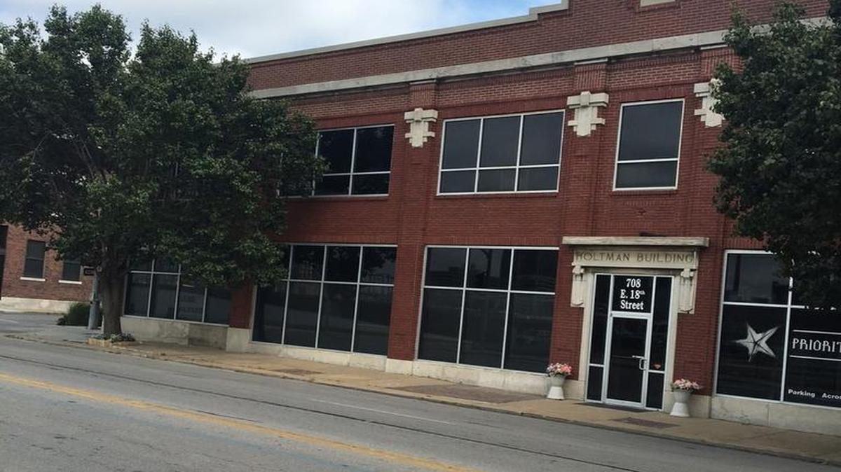 This building at 708 E. 18th St. would be expanded and renovated into apartments under a proposal by developer Steve Foutch.