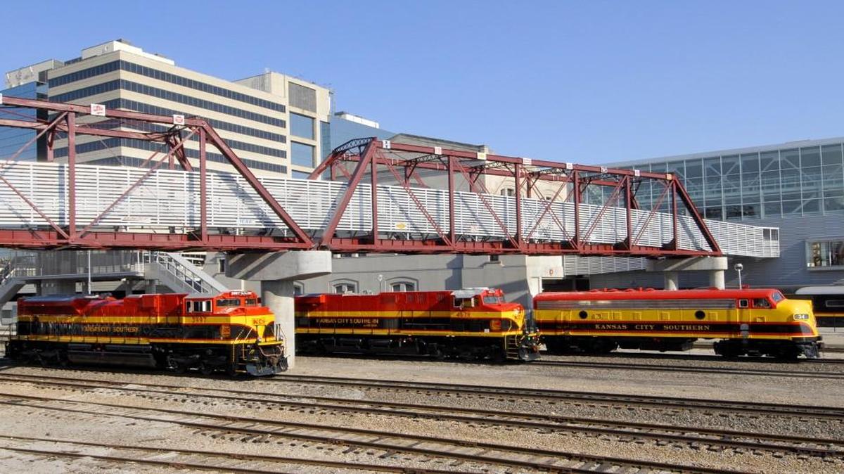 Service disruptions from flooding and civil unrest in Mexico contributed to a weaker third quarter at railway operator Kansas City Southern.