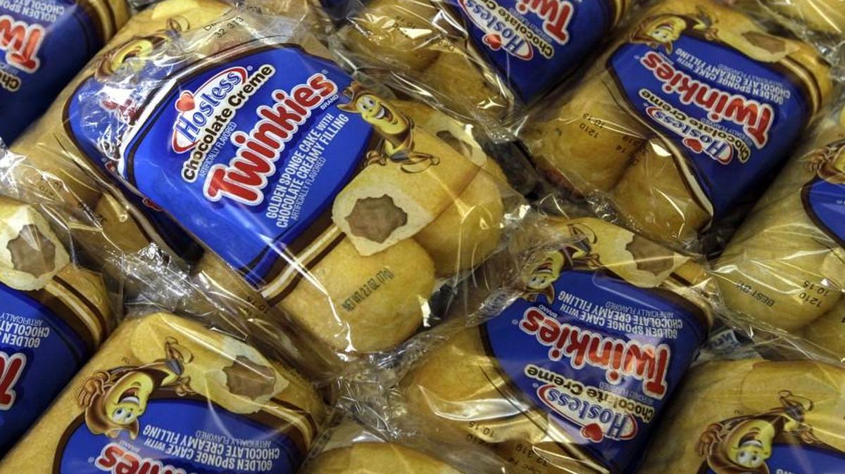 Sales are up for Twinkies (shown), Ding Dongs, Ho Hos and other baked treats, says Hostess Holdings L.P., which is a Kansas City-based company that’s a subsidiary of Hostess Brands Inc.