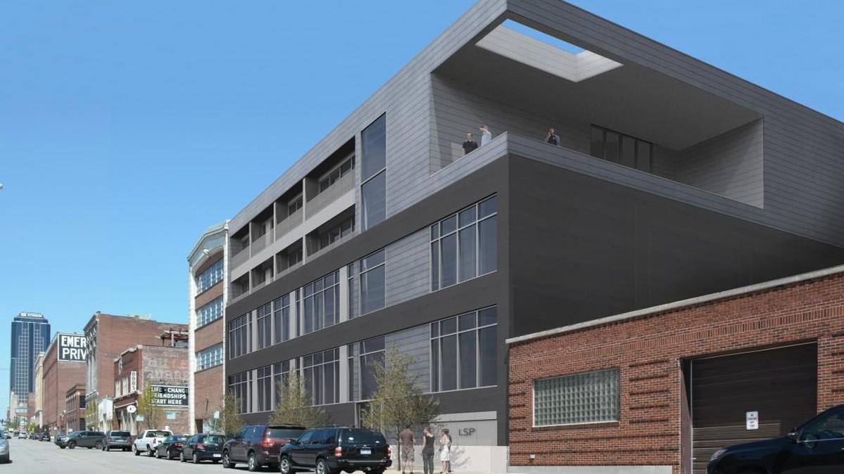 A new financing tool, Property Assessed Clean Energy funding, is helping redevelopers convert a former paper warehouse in Kansas City’s Crossroads Arts District to apartments. The Walnut Terrace apartments will be at 1721 Walnut St.
