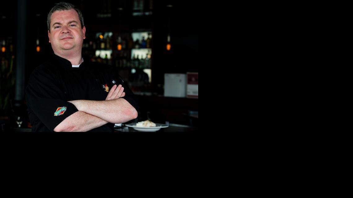 Domhnall Molloy, at left, co-owner and chef, and Andy Lock have opened a new location of Summit Grill and Bar at 500 W. 75th St. in the Waldo neighborhood.