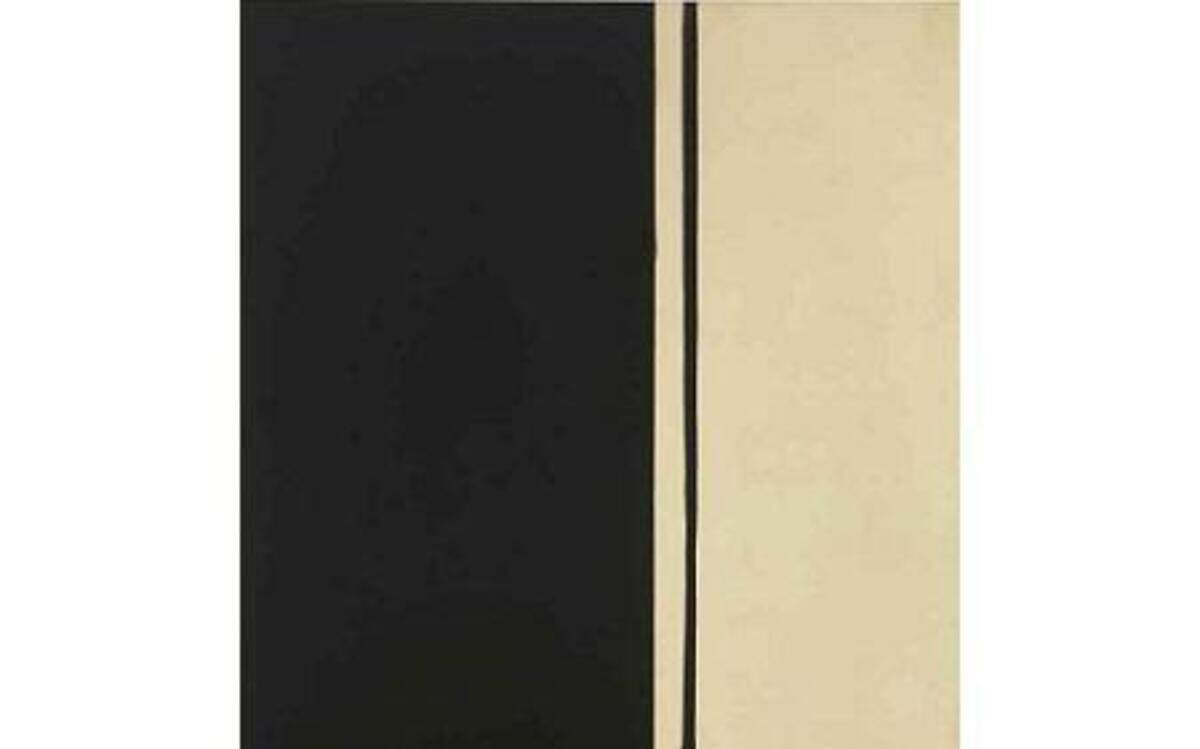 
Barnett Newman’s “Black Fire I”
